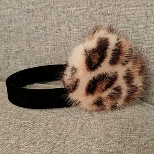 Real Mink Fur Earmuffs
